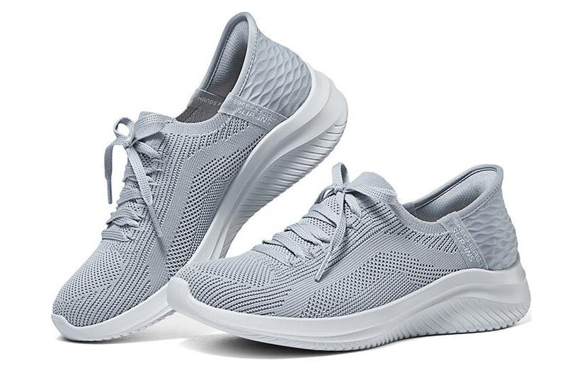 Skechers Sport Lace Up Breathable And Quick Dry Breathable And Quick Dry Low top Casual Shoes Women’s Gray