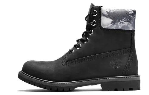 Timberland Premium 6 inch Waterproof Boot 'Cloudy Black Nubuck' Women's