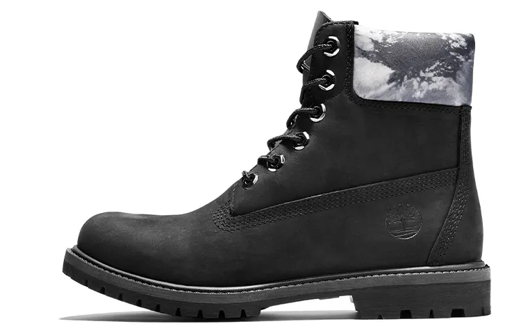 Timberland Premium 6 inch Waterproof Boot 'Cloudy Black Nubuck' Women's