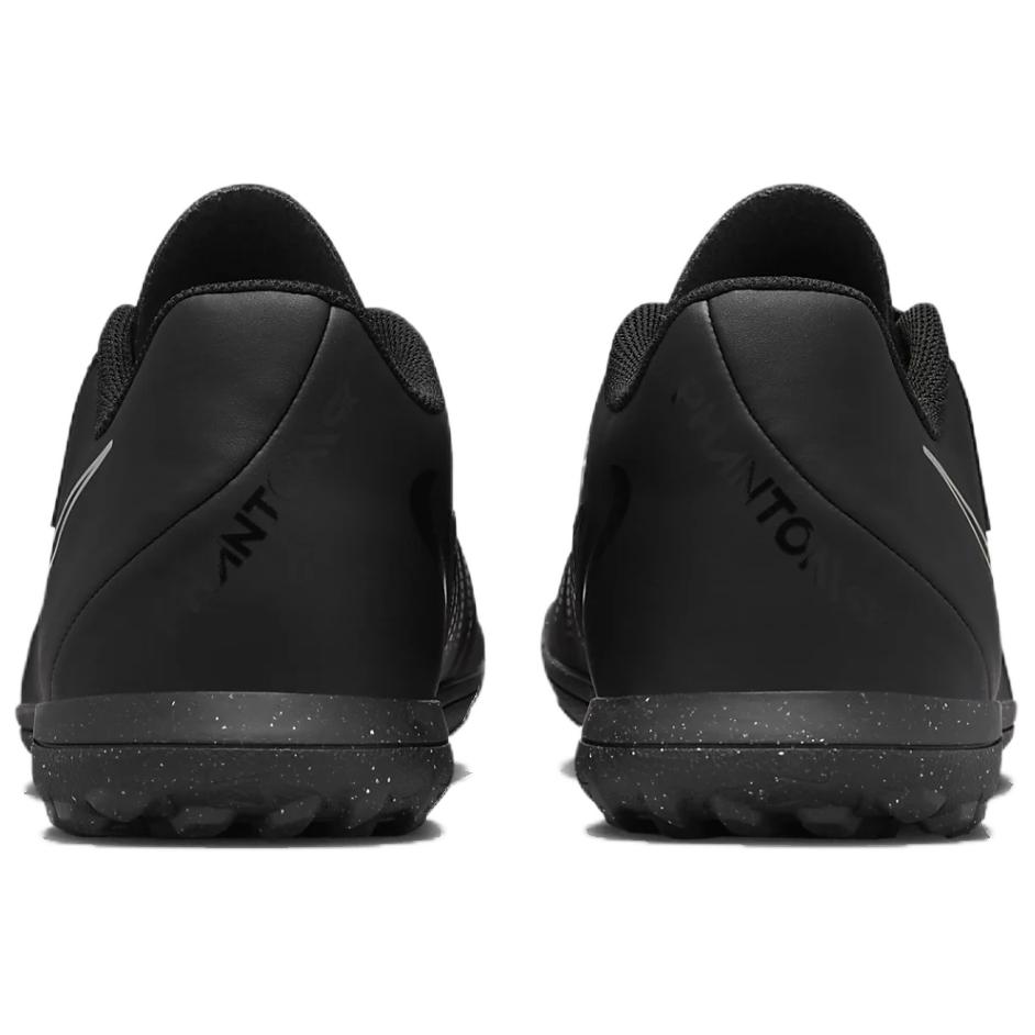 Nike Phantom GX TF Turf Slip Resistant Abrasion Resistant Slip Resistant Abrasion Resistant Soccer Shoes Unisex Black