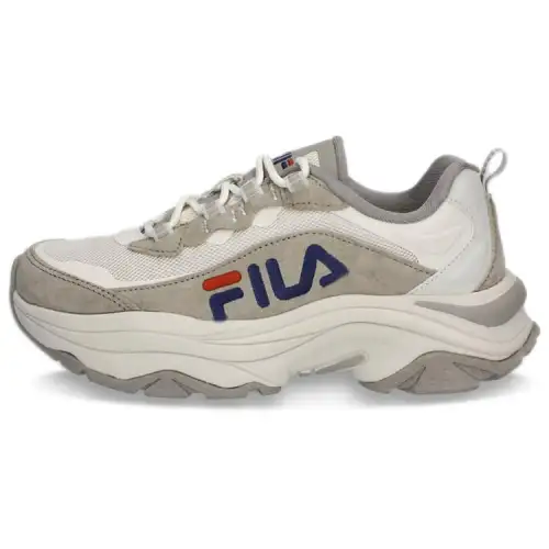 FILA Alpha Ray Linear Low top Casual Shoes Women's Gray Yellow