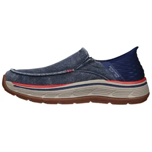 Skechers Slip Ins Low top Casual Shoes Men's Marine Blue
