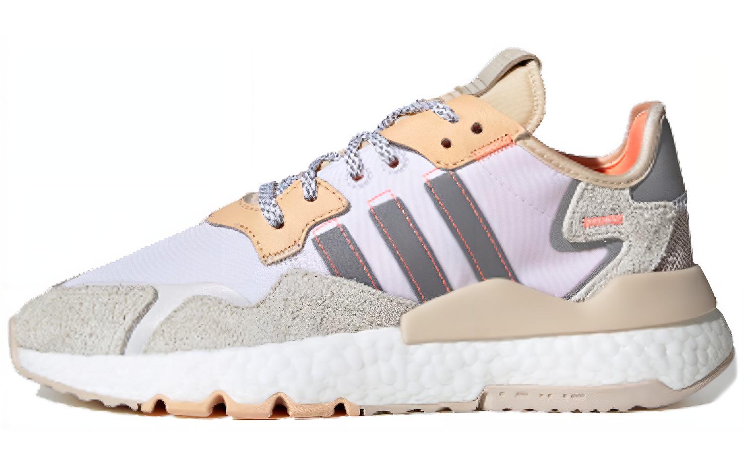 Adidas Wmns Nite Jogger 'White Glow Orange' Women's
