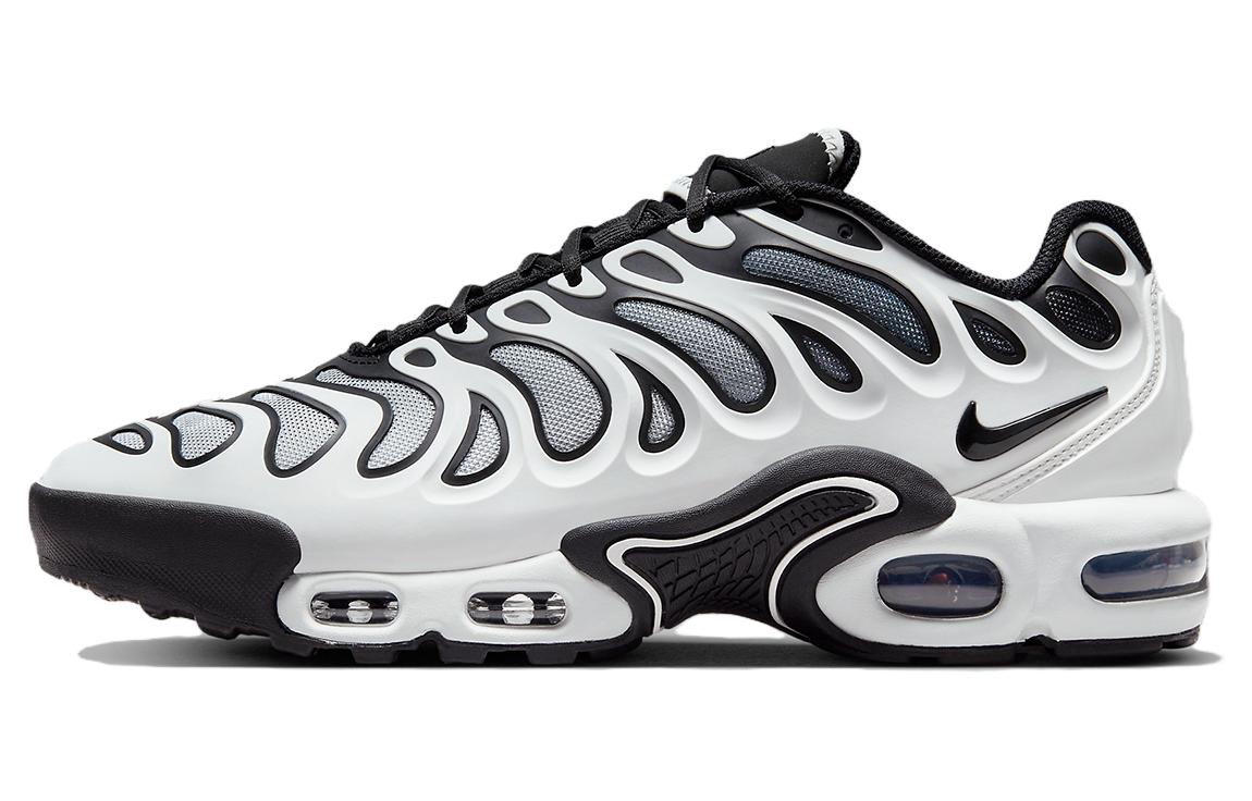 Nike Air Max Plus Drift Abrasion Resistant Breathable Low top Casual Shoes Men's Black White
