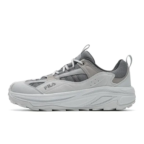 FILA TREK 2 Height Increasing Rebound Breathable Low top Casual Shoes Men's Wild Dove Gray