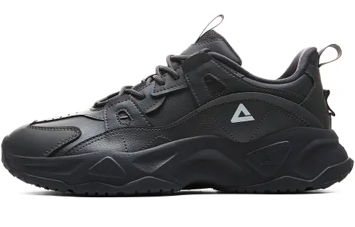 PEAK Slip Resistant Abrasion Resistant Low top Casual Shoes Men's Dark Gray