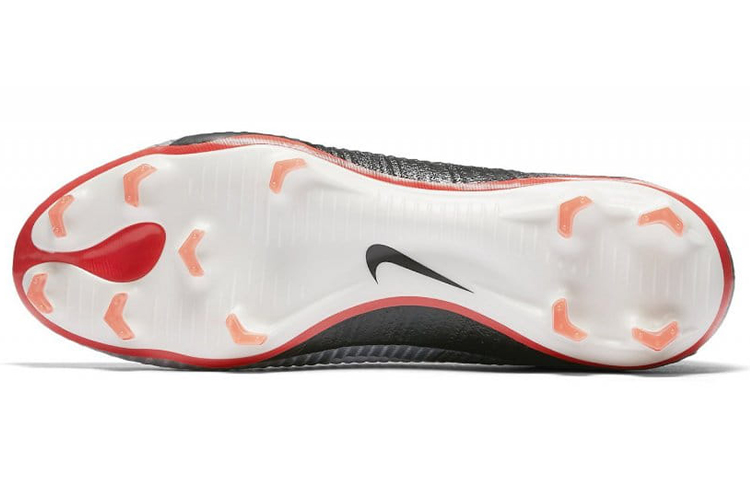 Мужские бутсы Nike Mercurial Superfly 5 FG (серый с черным) — фото 6