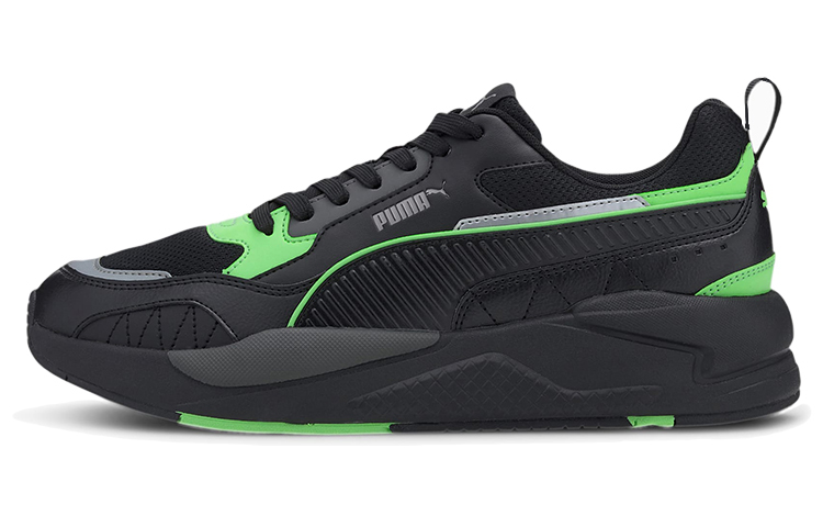 PUMA X Ray 2 Square 'Black Elektro Green'