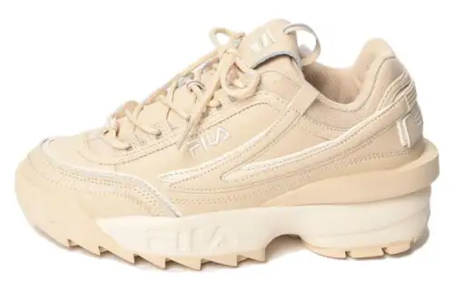 FILA Disruptor Casual Shoes Women's Low Top Beige