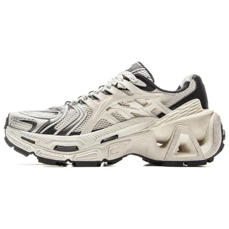Li Ning Furious Rider ACE 3.0 Fashion Trend Low top Casual Shoes Unisex Ivory Black