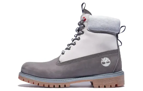 Timberland Combat Boots Men's Gray