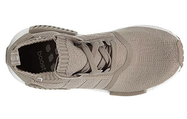Кроссовки adidas originals NMD_R1 French Beige (светло-коричневые) — Светло-коричневый — фото 3
