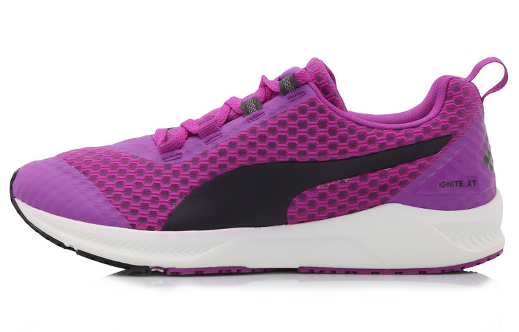 PUMA Ignite Casual Shoes Women's Low Top Purple/Black