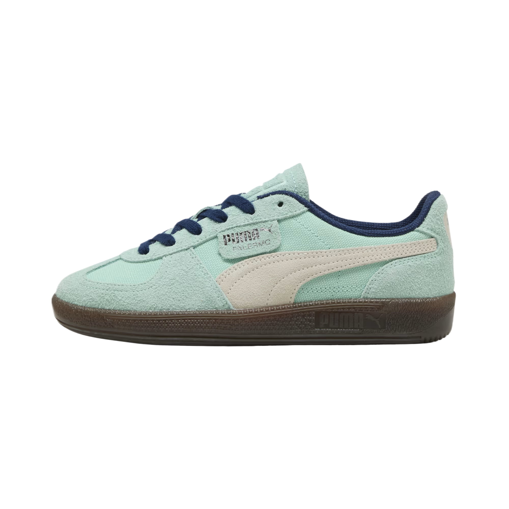 PUMA Palermo Vintage German Army Trainers Women's Light Blue