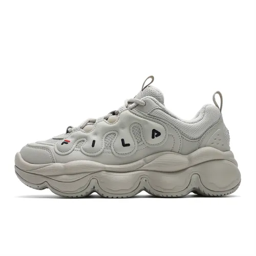 FILA PEASE Textile, Synthetic Leather WE Bean Shoes Fleece Lined, Comfortable Versatile Height Increasing Low top