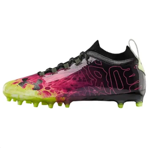 Under Armour UA Spotlight Soccer Shoes Men's Black Pink