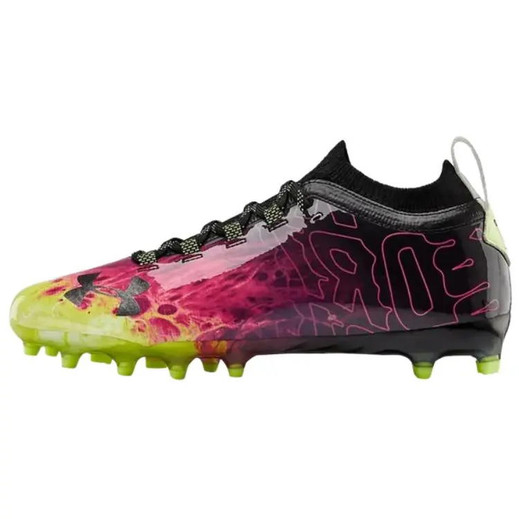 Under Armour UA Spotlight Soccer Shoes Men's Black Pink