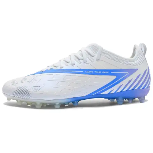 KELME Shadow 1.5 MG Multi Ground Cushioning Coverage Support Soccer Shoes Unisex White Blue