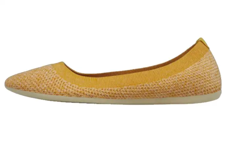 Allbirds Tree Breezers Slip Resistant Low top Sports Casual Shoes Women's Sun Yellow