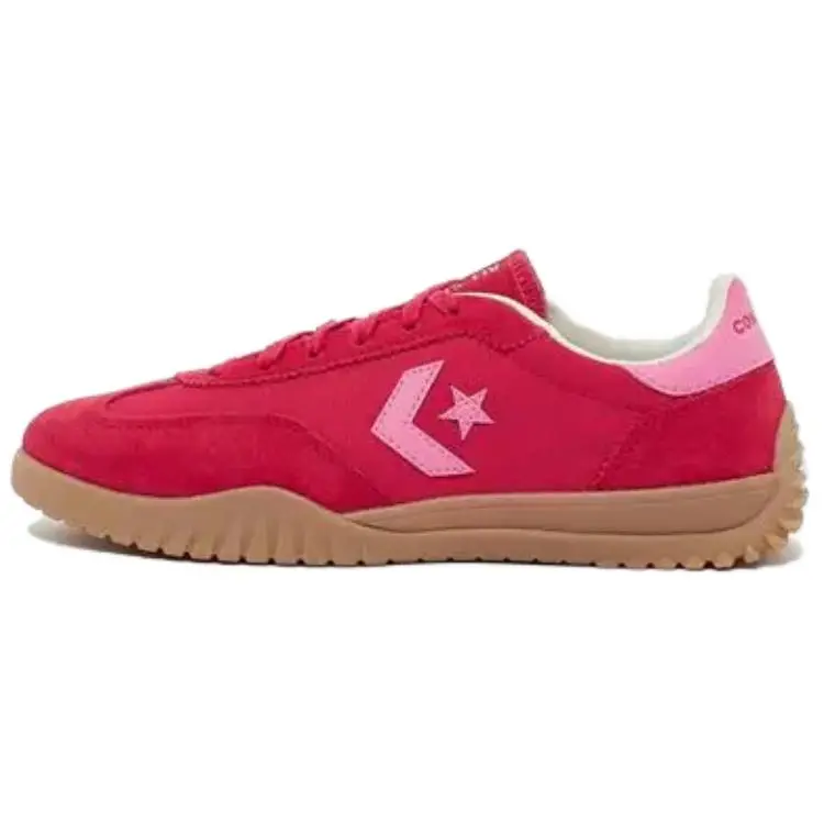Converse Run Star Trainer Vintage Abrasion Resistant Low top Casual Shoes Unisex Red