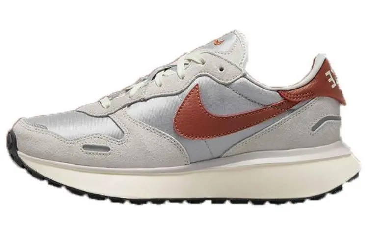 Nike Phoenix Waffle Light Bone Rugged Orange Women's