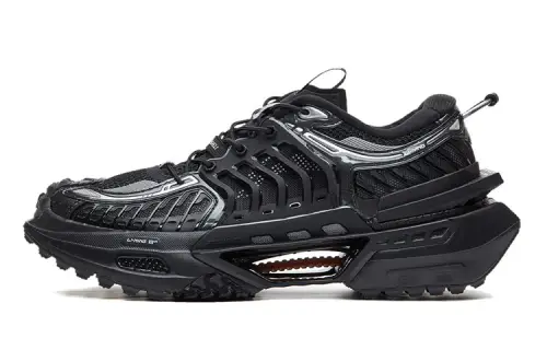 Li Ning Textile, Synthetic Leather, TPU Cushioning Slip Resistant Abrasion Resistant Coverage Support Low top