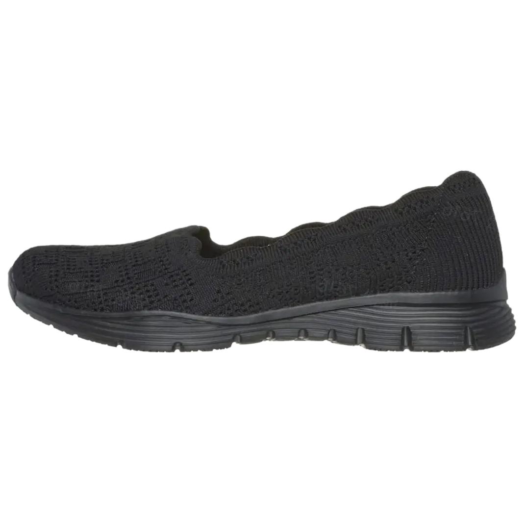 Skechers Seager Comfortable And Breathable Low top Casual Shoes Women's Black
