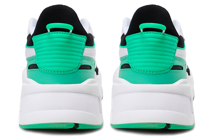 Кроссовки PUMA RS-X Reinvention Trainers (бело-зеленые) — Белый / зелёный — фото 5