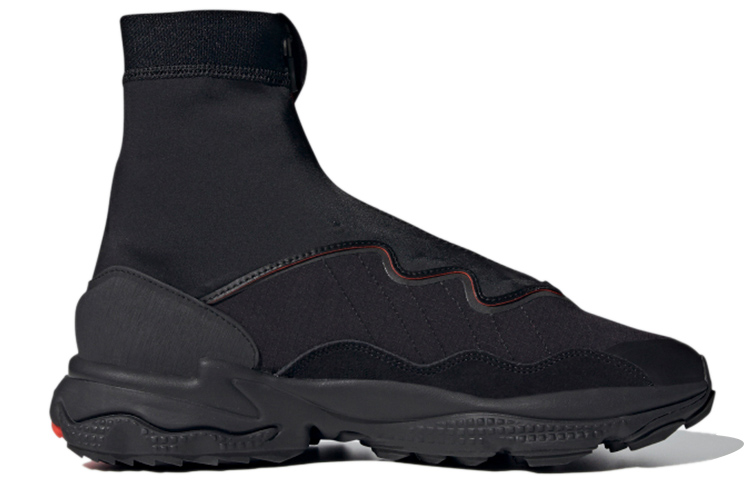 Кроссовки adidas originals Ozweego (черный / красный) — Чёрный / красный — фото 2