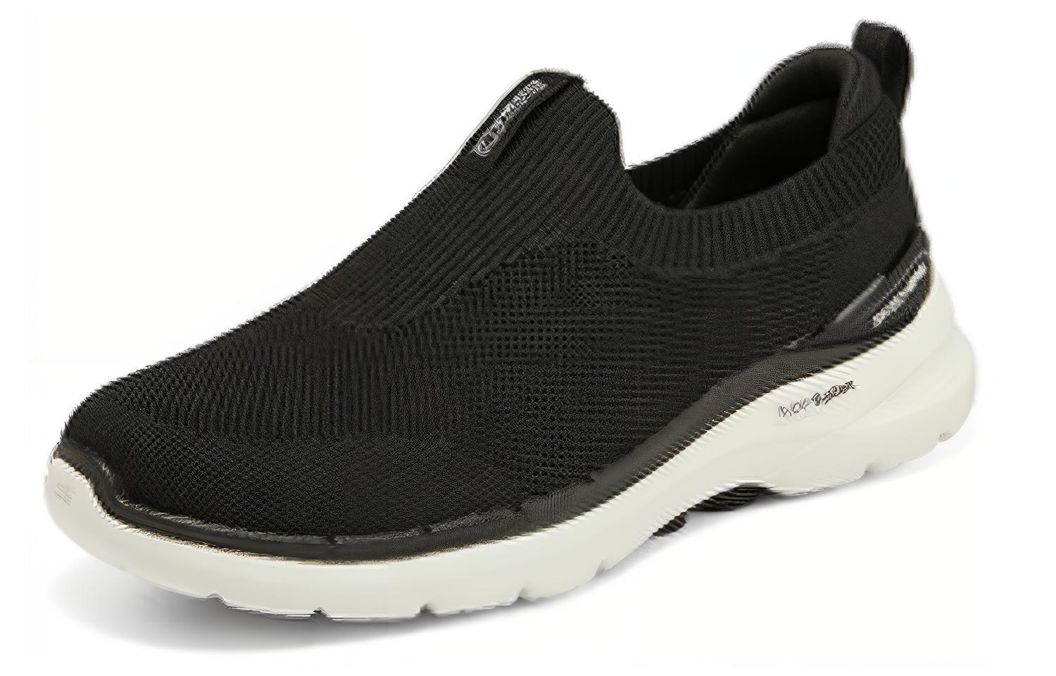 Skechers Go Walk 6 Warnock Mens Slip On ‘Black’