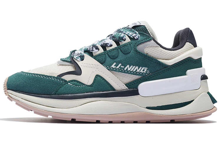 Li Ning 001 Original Aspiration V2 Ingenuity Textile, Synthetic Leather, Leather