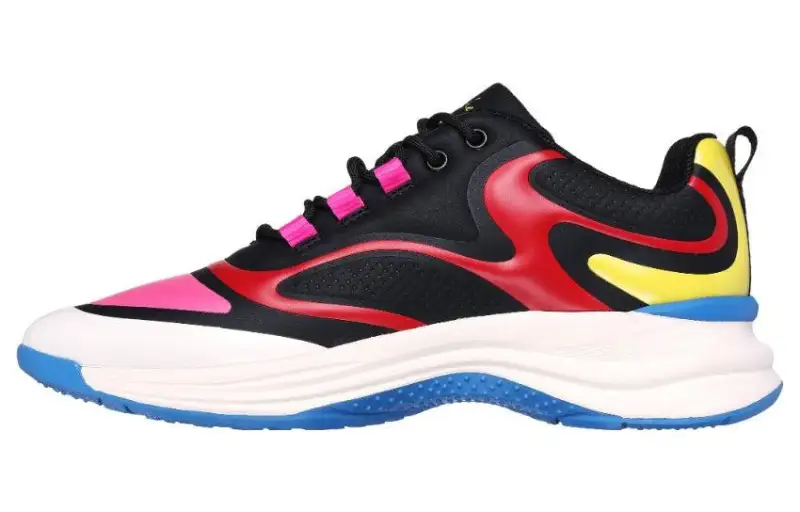 Skechers Ashley Park X Abrasion Resistant Breathable Low top Casual Shoes Women's Black Blue