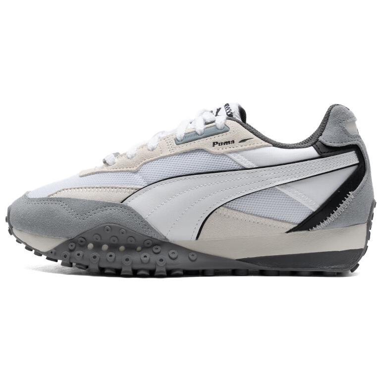PUMA Blktop Rider Breathable Low top Casual Shoes Unisex Beige Gray