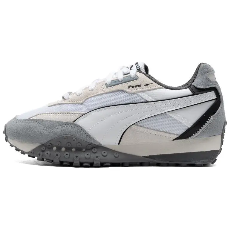 PUMA Blktop Rider Breathable Low top Casual Shoes Unisex Beige Gray