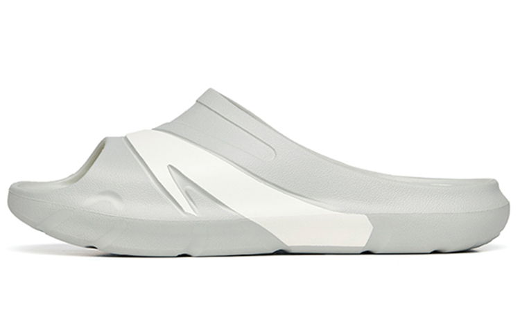 Anta C37 Series Slide Slippers Men's Gray White