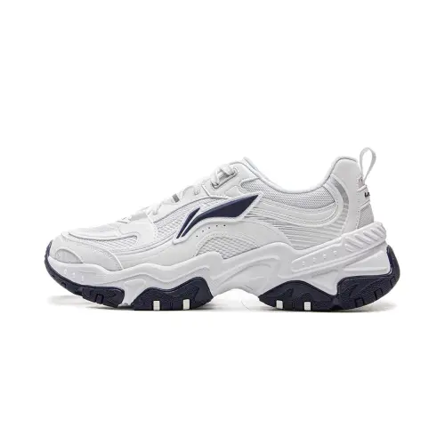 Li Ning Brown Sugar Low top Casual Shoes Men's White