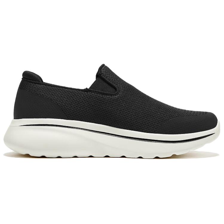 Skechers Abrasion Resistant Support Height Increasing Low top Casual Shoes Men’s Black White