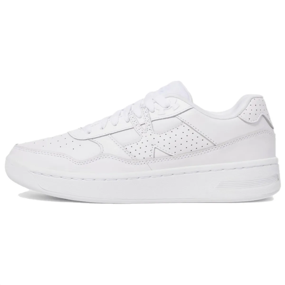 Under Armour UA Court 96 Comfortable Abrasion Resistant Low top Casual Shoes Men's White