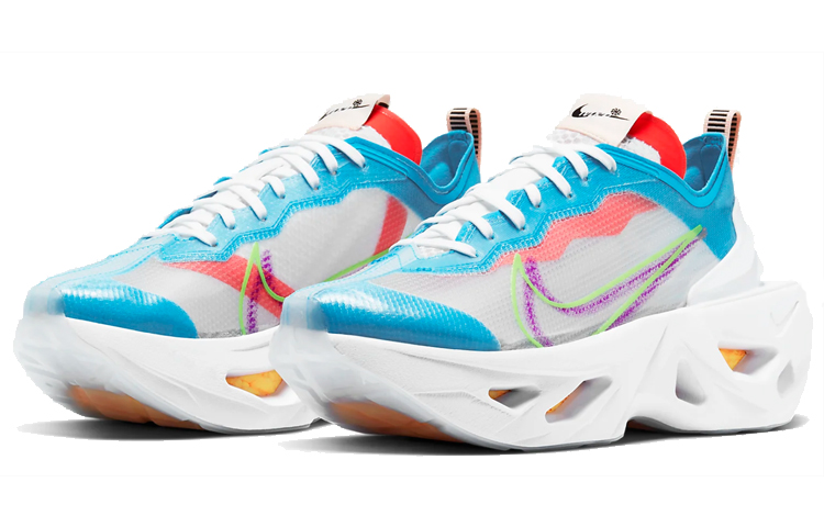 Женские кроссовки Nike ZoomX Vista (сине-белые) — фото 3