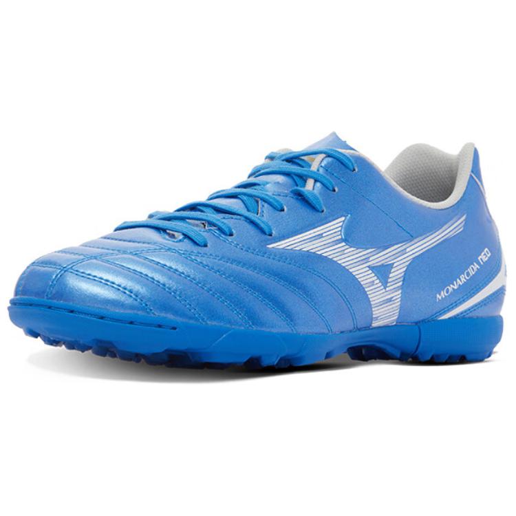 Mizuno Cushioning Abrasion Resistant Cushioning, Wear Resistant Soccer Shoes Unisex Blue