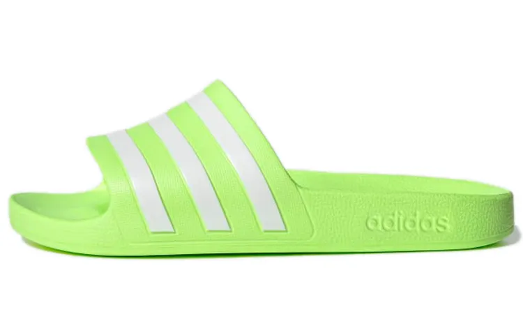 Adidas Adilette Aqua Slides 'Signal Green' Women's