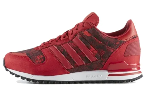Adidas Originals ZX 700 Casual Shoes Women's Low Top Dark Red