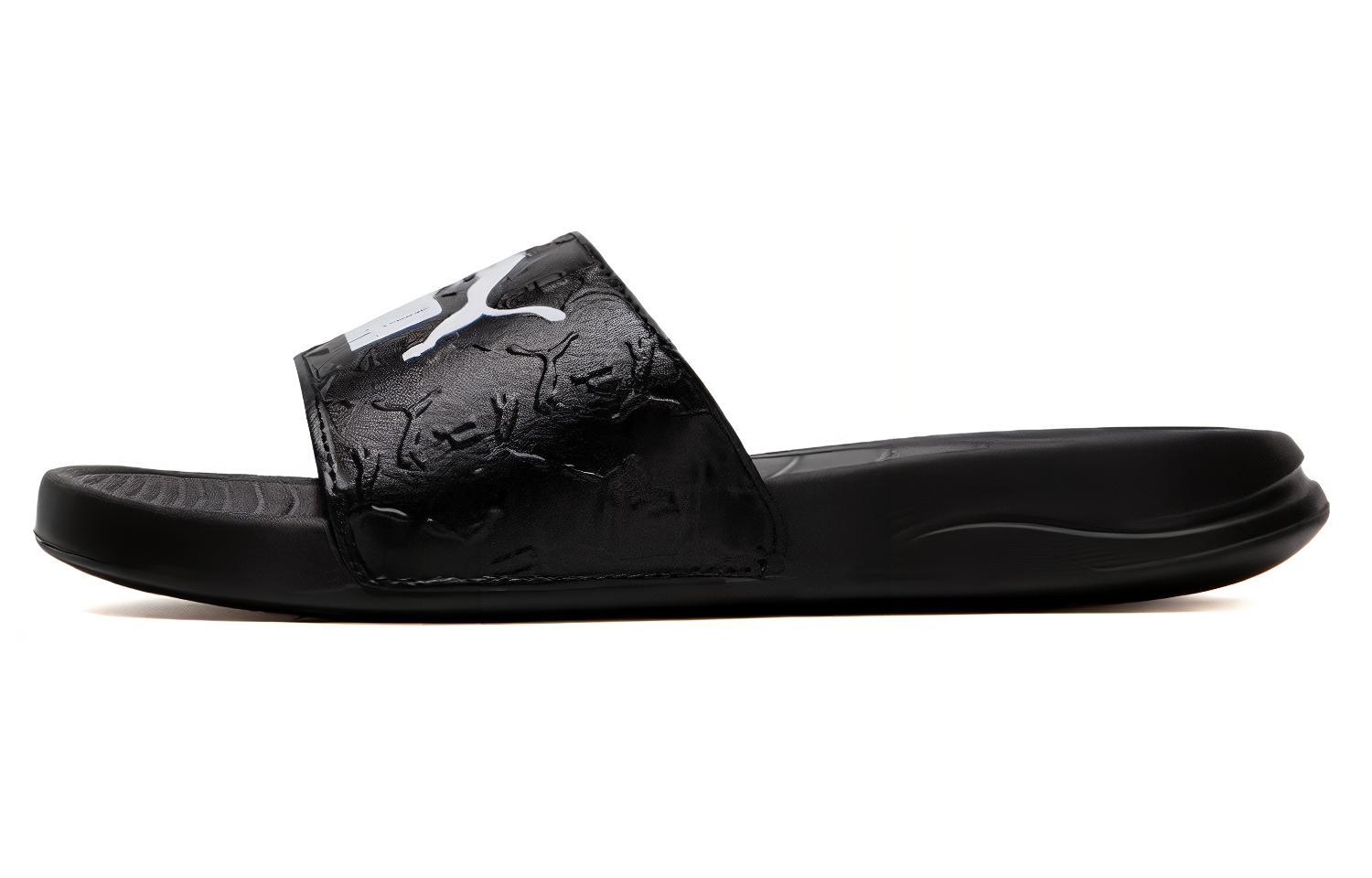 PUMA Popcat 20 Superlogo Slides 'Black White'