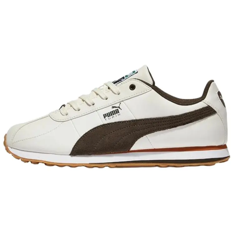 PUMA TURIN 4 Low top Casual Shoes Unisex White Umber