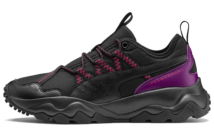 PUMA Ember Low top Running Shoes Black/Purple/Red Women's