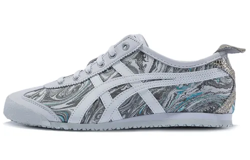 Onitsuka Tiger MEXICO 66 Low top Casual Shoes Unisex Blue Floral