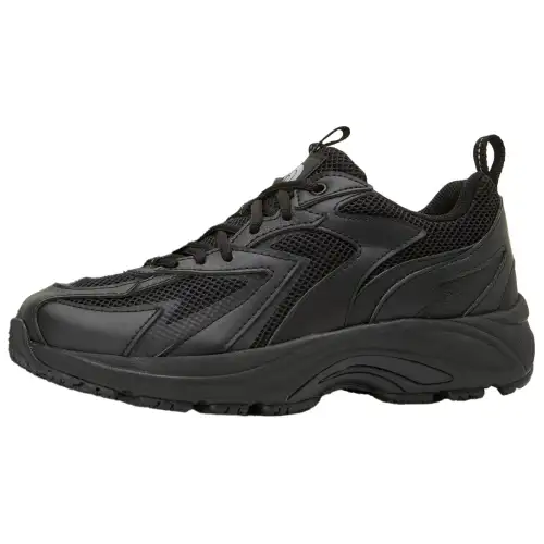 THE NORTH FACE Slip Resistant Abrasion Resistant Low top Casual Shoes Men's Black