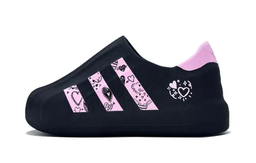 Adidas Originals AdiFOM Superstar Low top Casual Shoes Unisex Black
