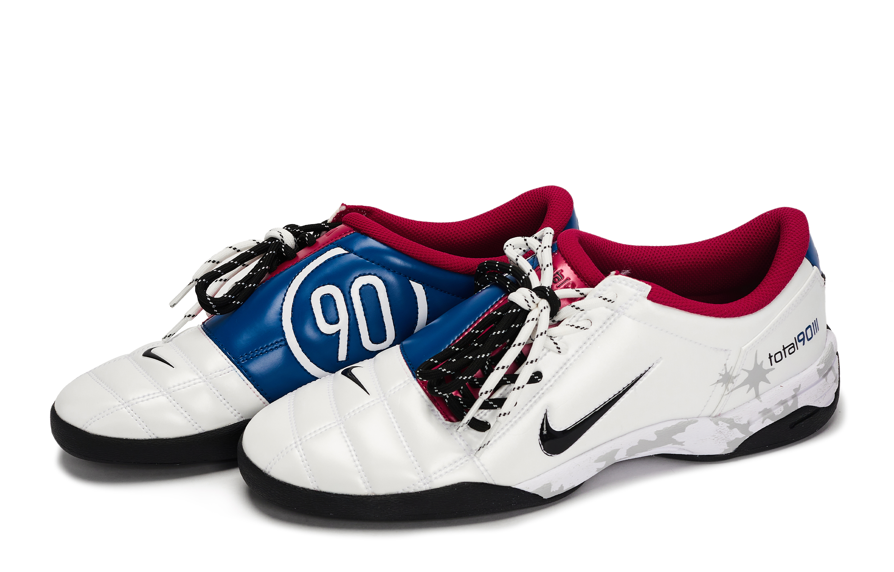 Nike Total 90 IIl Abrasion Resistant Abrasion Resistant Soccer Shoes Unisex White