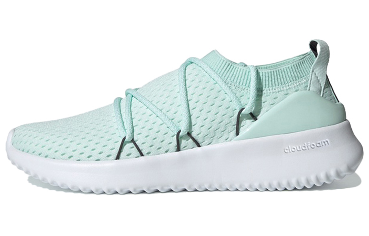 Женские кроссовки adidas neo Ultimafusion (бело-зеленые) — 淡绿/白 — фото 1